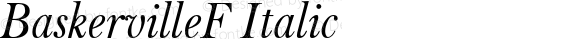 BaskervilleF Italic