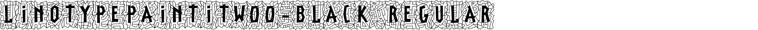 Linotype Paint It W00 Black