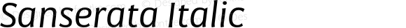 Sanserata Italic