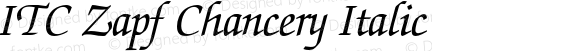 ZapfChancery-Italic