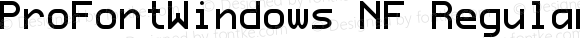 ProFontWindows Nerd Font Complete Windows Compatible