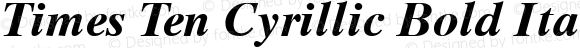 Times Ten Cyrillic Bold Italic 001.002