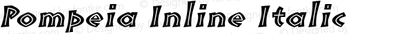 Pompeia Inline Italic