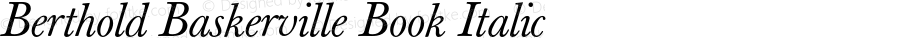 BaskervilleBook-Italic