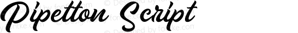 Pipetton Script 1.000