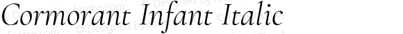 Cormorant Infant Italic