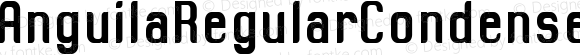 Anguila Regular Condensed W00