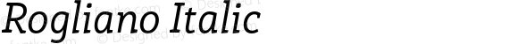 Rogliano Italic