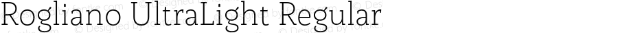 Rogliano UltraLight Regular