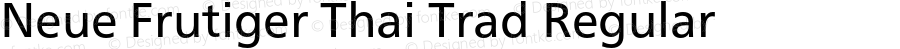 Neue Frutiger Thai Trad