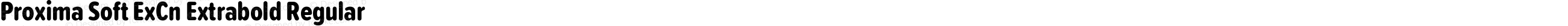 Proxima Soft ExCn Extrabold Regular