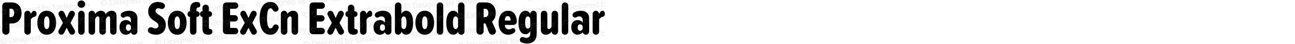 Proxima Soft ExCn Extrabold Regular
