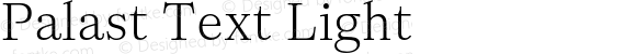 Palast Text Light