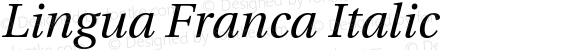 Lingua Franca Italic