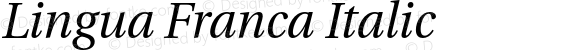 Lingua Franca Italic