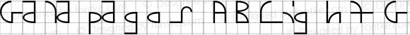 Galapagos AB Light Grid Italic