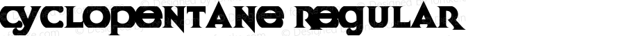 Cyclopentane Regular