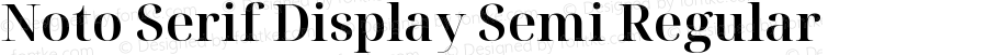 Noto Serif Display Semi