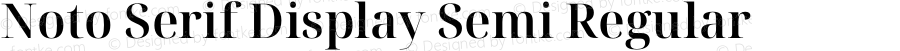 Noto Serif Display Semi