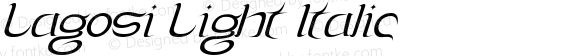 Lagosi Light Italic