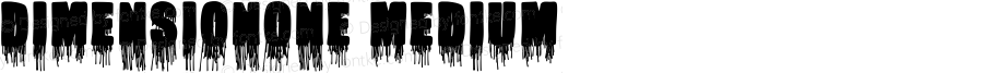 DimensionOne Medium Version 001.000