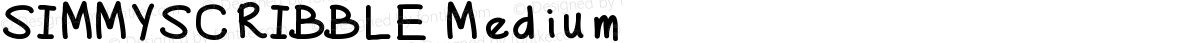 SIMMYSCRIBBLE Medium