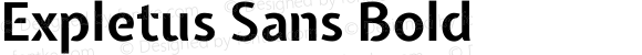 Expletus Sans Bold