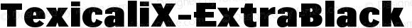 TexicaliX-ExtraBlack ☞