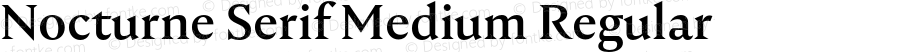 Nocturne Serif Medium