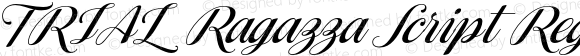 TRIAL Ragazza Script Regular