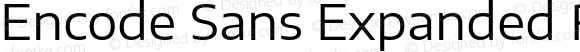 Encode Sans Expanded Regular