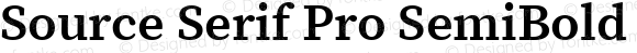 Source Serif Pro SemiBold