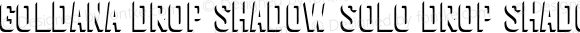 Goldana Drop Shadow Solo Drop Shadow Solo