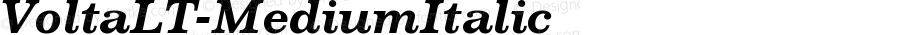 VoltaLT-MediumItalic ☞ Version 1.01;com.myfonts.easy.linotype.volta.medium-italic.wfkit2.version.3Hx6