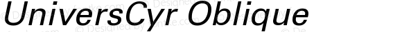UniversCyr Oblique