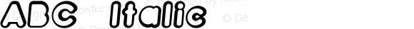 ABC-Italic ☞ Version 1.2 ;com.myfonts.fontmill.abc.italic.wfkit2.2mJf