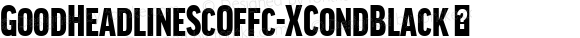 GoodHeadlineScOffc-XCondBlack ☞ Version 7.504; 2014; Build 1020;com.myfonts.easy.fontfont.good-headline-pro.std-extra-condensed-black-sc-127098.wfkit2.version.4bw7