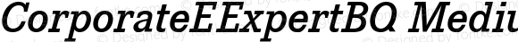 CorporateEExpertBQ Medium Italic