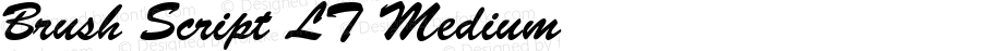 Brush Script LT