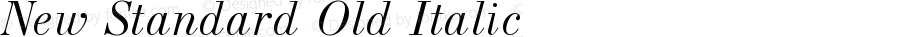 New Standard Old Italic