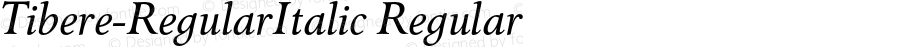 Tibere-RegularItalic Regular 004.460