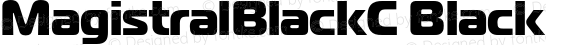 MagistralBlackC Black