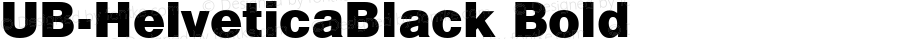 UB-HelveticaBlack-Bold