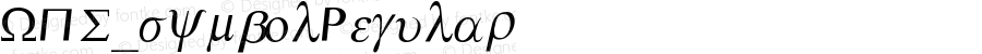 WPS_symbol Regular 1.0