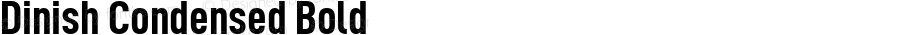 Dinish Condensed Bold