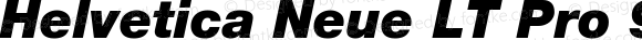 Helvetica Neue LT Pro 96 Black Italic Version 1.000;PS 001.000;Core 1.0.38
