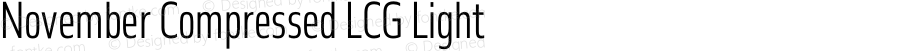November Compressed LCG Light