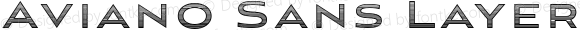 Aviano Sans Layers Dimension Version 1.000