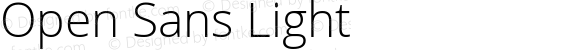 Open Sans Light Regular