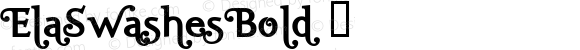 ElaSwashesBold ☞ Macromedia Fontographer 4.1.5 30.03.2005;com.myfonts.easy.wiescherdesign.ela-swashes.bold.wfkit2.version.2nAB